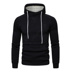 2024 logotipo personalizado de gran tamaño suave algodón pulóver en blanco liso sudaderas con capucha Unisex Casual hombres sudaderas con capucha - Product Image 5