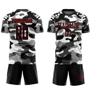 Ensembles de maillots de football, vêtements de football par sublimation pour hommes, maillots d'entraînement de football, vêtements de sport personnalisés, uniforme d'équipe de football - Product Image 6