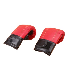 Gants de boxe en cuir pour arts martiaux, taekwondo, boxe, MMA, entraînement personnalisé, unisexe - Product Image 4