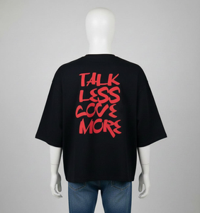 T-shirt graphique surdimensionné pour homme, imprimé cartoon, streetwear, hip hop, coupe ample, décontracté, coton, tendance estivale - Product Image 4