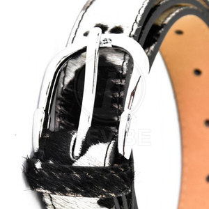 Ceintures en cuir à poils, dernier design, nouvelle collection, décontractées, légères, écologiques, boucle en acier, meilleur matériau, prix de gros - Product Image 4