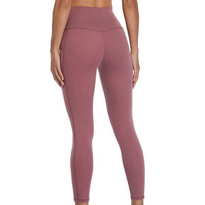 Leggings de sport personnalisés best-sellers pour femmes, taille haute, respirants, coupe ajustée, confortables, en spandex et nylon. - Product Image 2