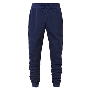 Ensemble sweat à capuche et pantalon de jogging décontracté pour homme, bleu marine, 100 % coton, manches longues, avec cordon de serrage, pour l'automne, taille L - Product Image 3