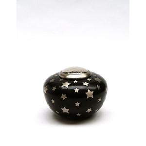 Urna Funeraria para Mascotas en Forma de Corazón Marrón con Huellas Doradas, Diseño Personalizable, Urnas Hechas a Mano para Cenizas de Animales - Product Image 5