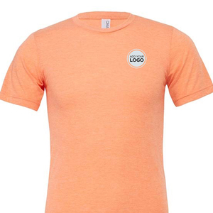 Camisetas Deportivas Ultra Suaves de Tela Tri-Blend con Impresión DTF Personalizada al Por Mayor, MOQ Bajo - Product Image 1