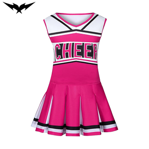 Uniformes de Animadoras Populares Bigetron Sports, Personalizados, Duraderos, sin Mangas, Impresos por Transferencia de Calor, Spandex/Poliéster 380g, sin Costuras - Product Image 3