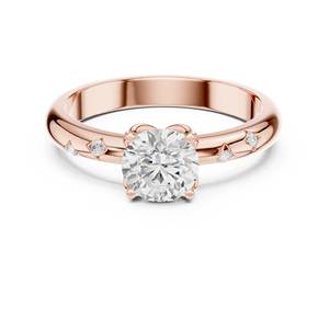 Heartlace Jewels Bague de mariage pour femme 14K avec grosse pierre de diamant Collection de bagues en diamant élégantes - Product Image 2