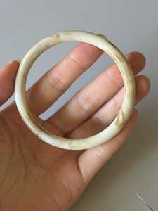 Handmade Marble Resin Bangle Slim Stackable Horn Amber Resin Craft Thin Tubular Cuff Bracelet Women Jewelry Wholesale Pair - Product Image 3