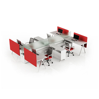 Poste de travail de luxe écriture à domicile Table de direction postes de travail du personnel ordinateur bureau mobilier de bureau moderne