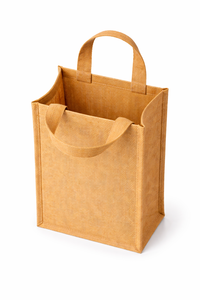 Eco Friendly Jute Tote Bag Large Size Reusable Shopping Gift Bag with Handles Custom Logo with Handles - Product Image 2
