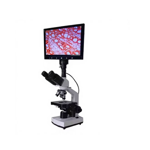 Microscope numérique LCD composé |   Résolution HD 1920×1080, mise au point manuelle |   Analyse des cellules sanguines vivantes et mortes |   Recherche en laboratoire - Product Image 3