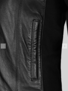 Veste en cuir pour femme modèle 2026, nouvelle mode, veste en cuir coupe-vent noire pour homme et femme, styles personnalisés - Product Image 4