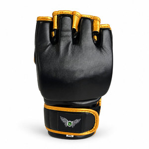 ถุงมือ MMA หนังแท้สั่งทำโลโก้ได้ ขายส่ง รับผลิต OEM แบรนด์ส่วนตัว ถุงมือต่อสู้ สั่งซื้อจำนวนมาก ผู้ผลิตถุงมือ MMA ระดับมืออาชีพ - Product Image 2