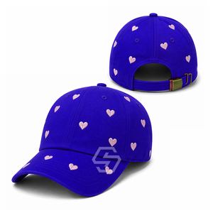 Casquettes de baseball à 6 panneaux avec logo brodé personnalisé de haute qualité, casquette de baseball réglable de haute qualité 100% coton - Product Image 5