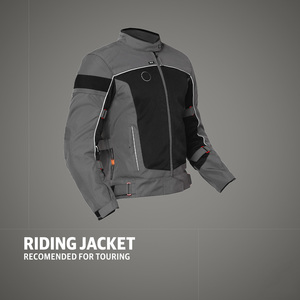 Chaqueta de Motociclista Road Explorer para Hombre, Reforzada y Cosida con Calidad Superior, Modelo 2026, con Cierre de Cremallera, la Más Demandada - Product Image 5