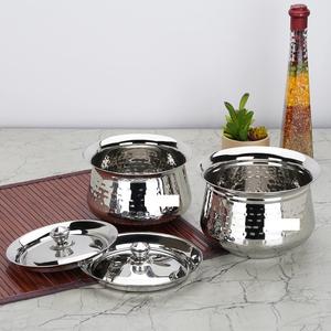 Casserole en acier inoxydable de qualité supérieure, idéale pour les fêtes domestiques, favorisant une rétention de chaleur équilibrée, disponible en gros. - Product Image 1