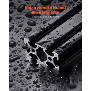 5 Pezzi Profilo in Alluminio Estruso 78,7mm 2040 con Scanalatura a T Standard Europeo, Binario Lineare Anodizzato per Porte Robuste - Product Image 4