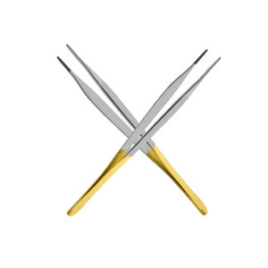 Volgo Care Intl. al por Mayor Pinzas Adson de Acero Inoxidable de Alta Calidad, 12 cm, Punta Serrada, Juego de Instrumentos Manuales con Certificación CE - Product Image 5