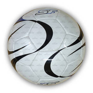 Ballon de football noir de match, qualité supérieure, cousu à la main, taille 5, meilleur prix, fabriqué au Pakistan - Product Image 5