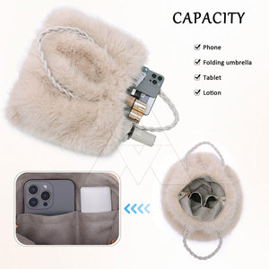 Sacs à bandoulière en fourrure de qualité supérieure, faible MOQ, meilleurs matériaux, vente en gros - Product Image 2