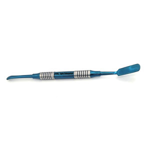 Élévateur périostal dentaire professionnel en acier inoxydable avec pointes recouvertes de titane bleu pour tissus gingivaux chirurgicaux - Product Image 1