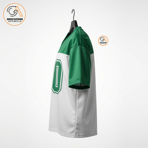 T-shirt en coton blanc et vert à col rond pour femme Alpha Kapa, grande taille, séchage rapide, respirant, broderie grecque décontractée, anti-plis - Product Image 3