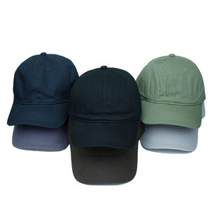 หมวกเบสบอลแบบเรียบ 6 แผง ขายส่ง ปรับแต่งปักโลโก้ได้ หมวกผ้าฝ้ายทรงไม่แข็งสำหรับผู้ชาย - Product Image 2