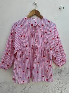 Vestido de Algodón Estampado Floral para Mujer, Venta al por Mayor, Vestido Casual Holgado de Verano - Product Image 4