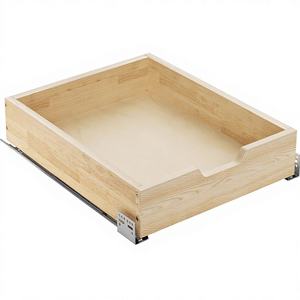 Modern Wooden Kitchen <b>Drawer</b> Organizer <b>Insert</b> with Easy Setup with Contemporary Design and Easy Installation - Product Image 1