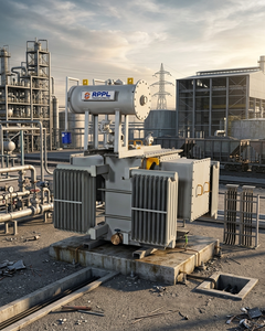 Transformador de Distribución de 800kVA, 22kV, 440V, 50Hz, con Bobinado de Cobre, Refrigeración ONAN y Cambiador de Tomas en Seco para la Industria - Product Image 5
