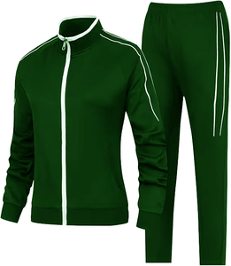 Ensemble de survêtement sportif personnalisé avec logo pour homme, veste et pantalon de sport, vêtements de sport pour équipes sportives - Product Image 1