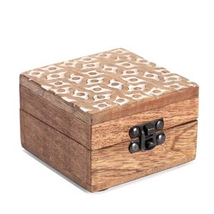 Boîtes de rangement décoratives en bois de haute qualité, boîtes en bois de manguier et en bois d'acacia, boîtes gravées, vente en gros directe d'usine - Product Image 1