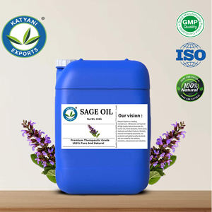 Huile essentielle de sauge de qualité export mondial, 100% pure et naturelle, distillée à la vapeur, de qualité cosmétique et industrielle, en provenance d'Inde - Product Image 4