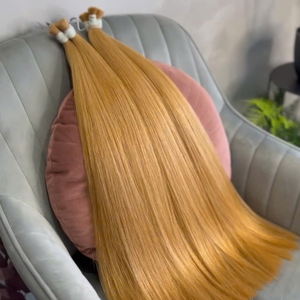 Venta al por mayor de fábrica: Extensiones de cabello vietnamita a granel con textura personalizada y colores a medida, de 10 a 34 pulgadas de longitud. - Product Image 1
