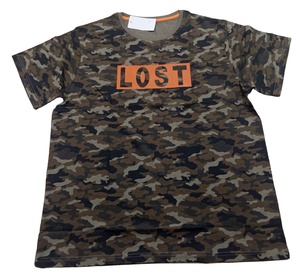 Camiseta Deportiva de Camuflaje Personalizada para Hombre, Corte Regular, Secado Rápido, Estampado de Camuflaje para Exteriores, Estampado en el Pecho, Manga Corta, 100% Algodón - Product Image 1
