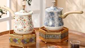 Cafetera Turca de Cobre Premium, Dallah Ibrik, Cafetera Árabe Hecha a Mano, Tradicional, para Espresso, Regalo para Cocina - Product Image 2