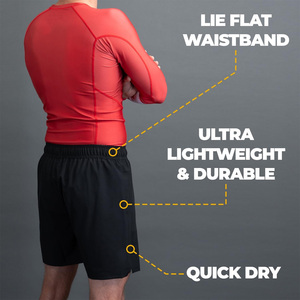Shorts de boxe de haute qualité, logo d'équipe personnalisable, shorts de combat en satin, vêtements de performance légers pour l'entraînement de boxe - Product Image 3