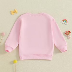 Conjunto de sudadera de cuello redondo estilo streetwear para niños pequeños, ropa juvenil de gran tamaño, sudadera de felpa francesa gruesa, ropa de moda juvenil, sudadera lisa. - Product Image 4