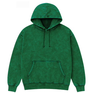 Sudadera con Capucha Oversize de Invierno con Lavado Ácido Personalizado, Estilo Urbano, de Algodón Grueso, Felpa, Ecológica y con Efecto Vintage - Product Image 3
