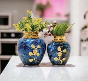 Luxury Premium Metal <b>Vases</b> Floor <b>Standing</b> <b>Vases</b> Tabletop <b>Vases</b> Statement Home Decor Wholesale Factory ODM Available Supplier - Product Image 1