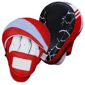 Most Popular Oem Wholesale Durable Custom Design Boxing Focus <b>Pads</b> Mma Training Leather Focus Mitt Punching Target <b>Pads</b> - Product Image 4