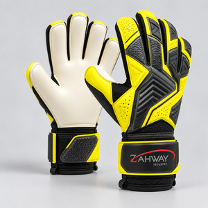 Gants de gardien de but de football personnalisés confortables avec protection des doigts, gants de gardien de but de football professionnels pour unisexe - Product Image 1