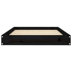 Cama para Perro de Madera de Pino Negro Sólido, Resistente y Duradera - Product Image 4