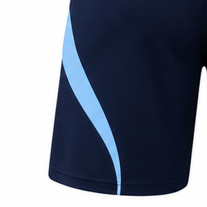 Ensemble décontracté 2 pièces pour homme, chemise à manches courtes et short de sport, grande taille, été, polyester/coton, léger, respirant, séchage rapide - Product Image 5