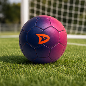 Bulk School & Club Soccer Ball Supplier | Custom Logo <b>Hand</b> <b>Stitched</b> PU Leather Football | Premium 32 Panel Match Training Size 5 - Product Image 3