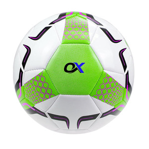 Ballons de football officiels Oxva Industries pour sports de plein air, taille 5, avec logo personnalisé, pour l'entraînement au football - Product Image 4
