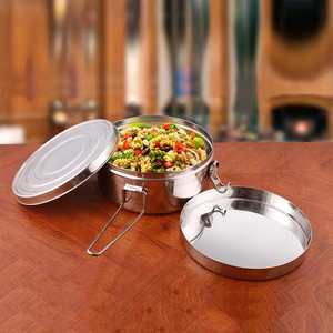 Mango de acero inoxidable Tiffin Cookset para almacenamiento de alimentos y contenedor - Product Image 2