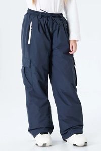 Men's Loose Fit Snow Ski Pants Outdoor Winter Sports <b>Trousers</b> with Zipper Pockets <b>Waterproof</b> <b>and</b> Wind Resistant Design - Product Image 5
