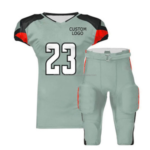 Uniforme de Fútbol Americano Personalizado al por Mayor, Ligero, de Secado Rápido, Transpirable, Tallas Grandes, Logotipo y Color Personalizados, Unisex para Adultos - Product Image 1