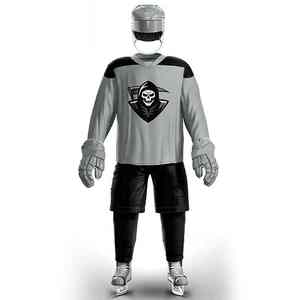 Uniforme de Hockey sobre Hielo con Gráficos Dinámicos de Equipo, Sublimación de Alta Definición, Tecnología de Color Anti-Decoloración, Kit Profesional de Práctica - Product Image 2